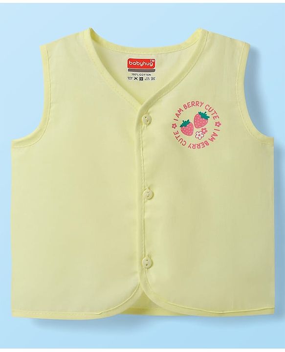Babyhug 100% Cotton Cambric Woven Sleeveless Jhablas With Floral Print Pack Of 3 - Pink White & Olive Green