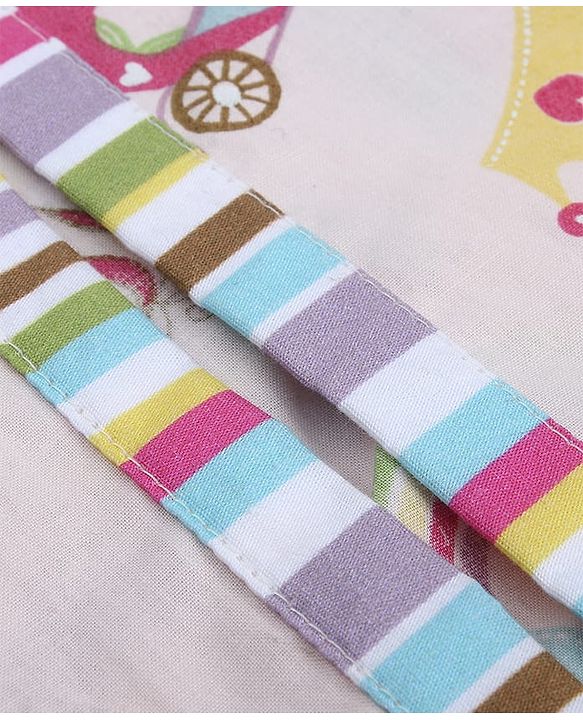 Babyhug Diaper Stacker Transport Print - Multicolor| Easy to Install| Smart Storage| Machine Washable| Easy Access