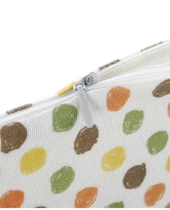 Babyhug Premium Memory Foam Pregnancy Wedge Pillow Polka Dots - Multicolor| 100% Cotton Cover| Soft & Breathable| Belly & Back Support| Compact & Travel Friendly| Healthy Posture