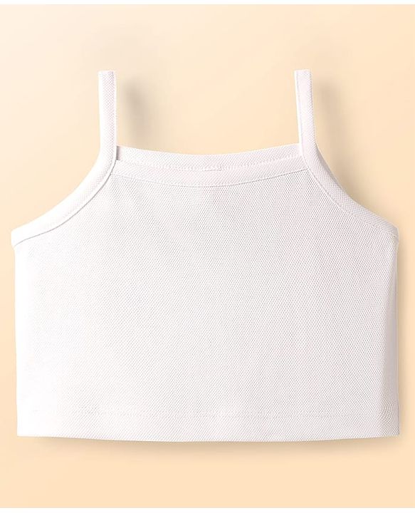 Babyhug Knit Sleeveless Solid Color Jacket and Inner T-Shirt with Shorts - Lilac