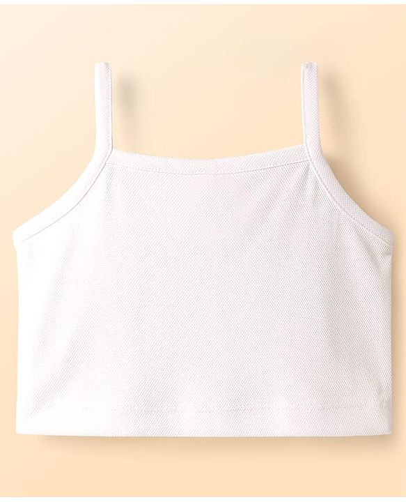 Babyhug Knit Sleeveless Solid Color Jacket and Inner T-Shirt with Shorts - Lilac