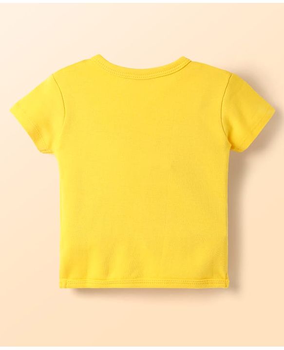 Babyhug 100% Cotton Interlock Knit Half Sleeves Front Open jhabla with Stripe Design & Star Print Pack of 5 - Multicolor