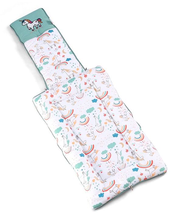 Babyhug Premium Muslin Sleeping Bag Bear Print - Multicolor| Easy Zipper Closure| New Born Gifting| Boys & Girls| Warm and Cozy| Travel Friendly