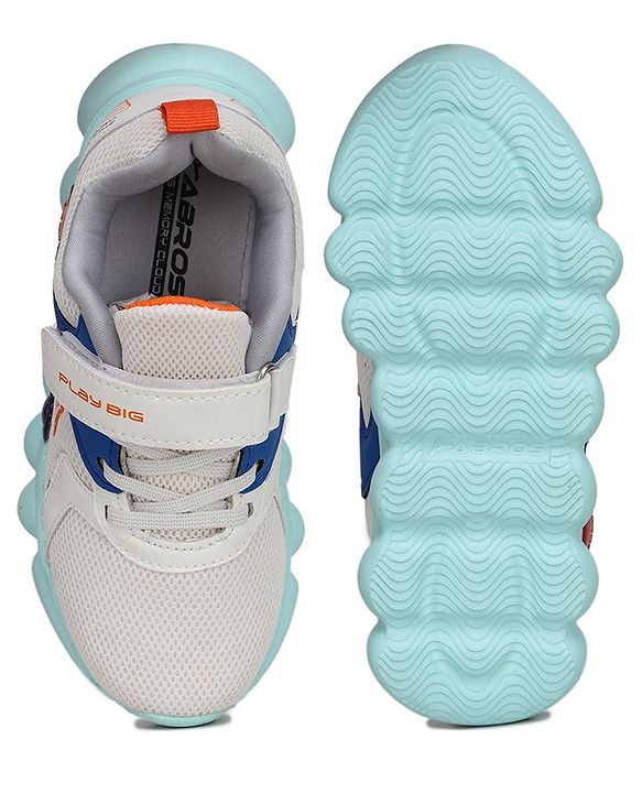 Buy ABROS Colour Blocked & Play Big Text Designed Shoes With