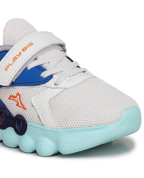 Buy ABROS Colour Blocked & Play Big Text Designed Shoes With