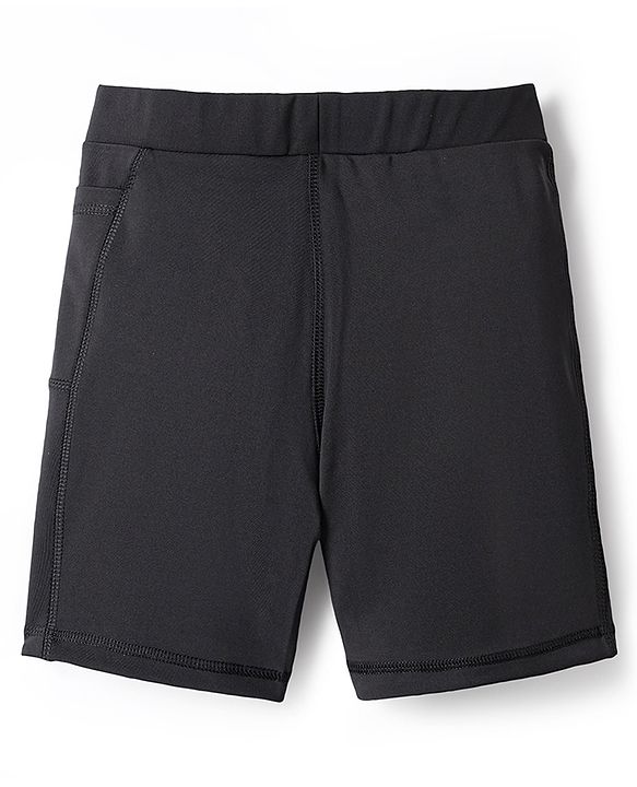 Pine Active Premium Knit Ultra Comfort Super Stretch Aero Soft Solid Cycling Shorts - Navy Blue