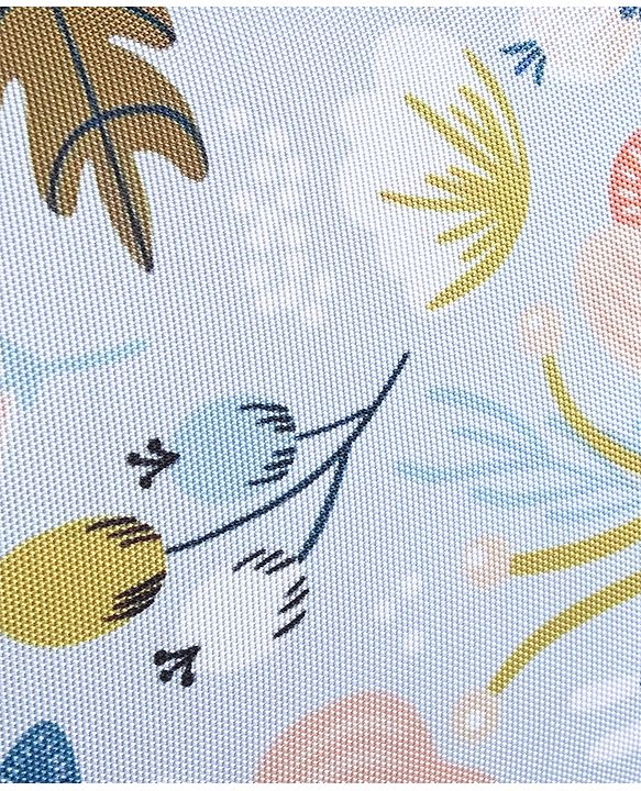 Babyhug Mini Travel Diaper Sling Bag Unicorn Theme- Blue