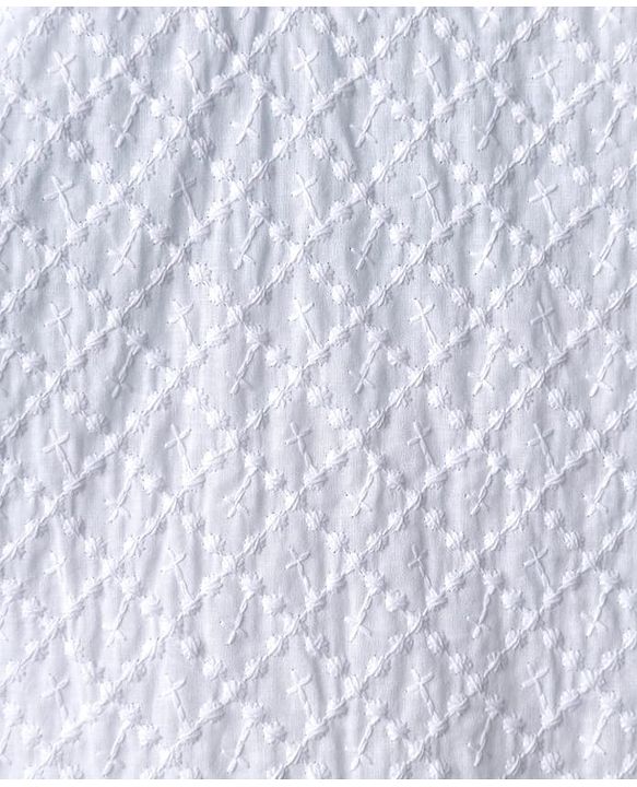 Babyhug Cotton Woven Full Sleeves Solid Colour Kurta Dhoti Set With Textured Design - White