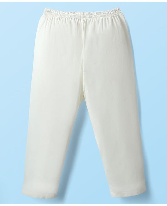 Babyhug Cotton Woven Full Sleeves Cambric Foil Printed Kurta Pajama Set - Multicolour