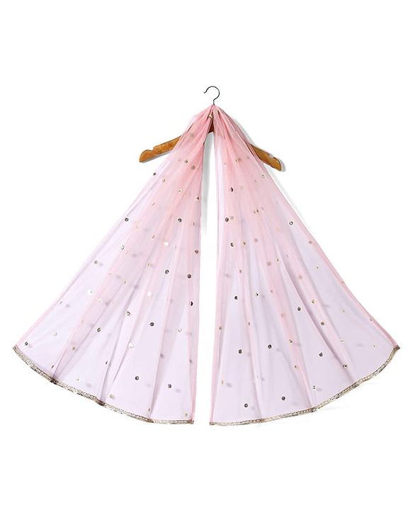 Babyhug Woven Frill Sleeves Kalli Style Embriodered Lehenga Choli & Dupatta Set - Teal Blue