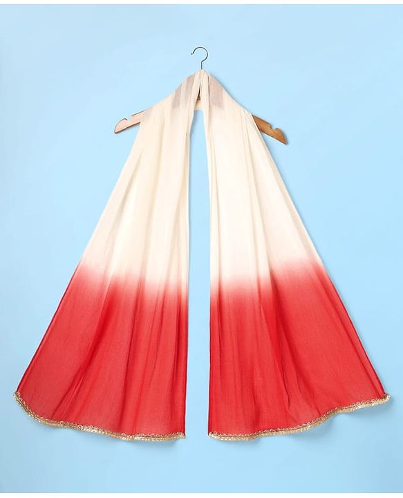 Babyhug Woven Sleeveless Lehenga Choli Set With Sequin Detailing & Dupatta - White