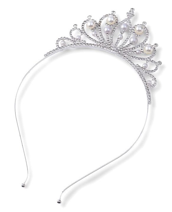 Babyhug Silver Plated Hairband Tiara - Silver