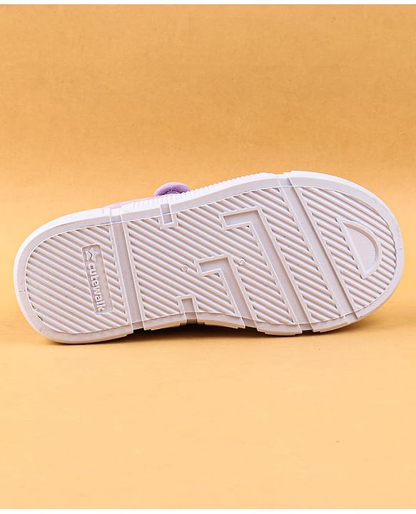 Cute Walk by Babyhug Casual Shoes with Velcro Closure & Kitty Print - Pink