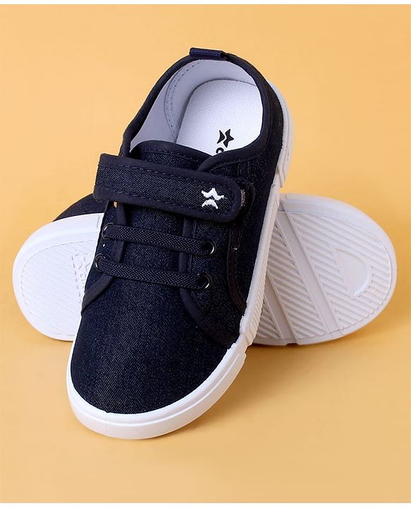 Cute Walk by Babyhug Casual Shoes With Velcro Closure - Navy Blue