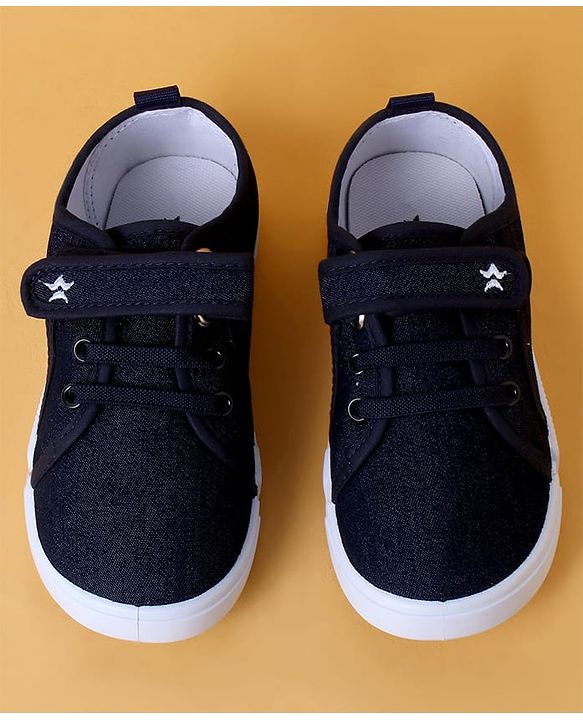 Cute Walk by Babyhug Casual Shoes With Velcro Closure - Navy Blue
