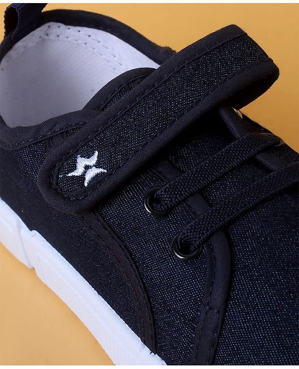 Cute Walk by Babyhug Casual Shoes With Velcro Closure - Navy Blue