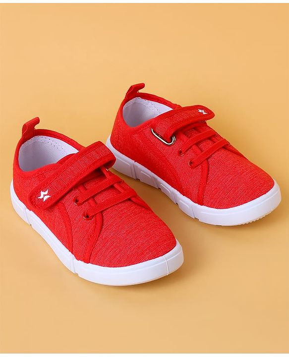 Cute Walk by Babyhug Casual Shoes With Velcro Closure - Navy Blue