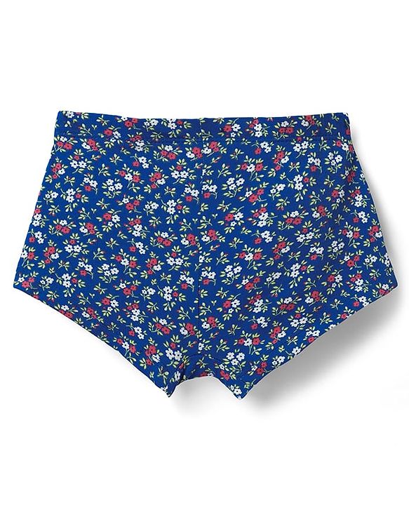 Pine Kids Cotton Elastane Knit Hipsters With Floral Print Pack Of 3 (Colour May Vary)