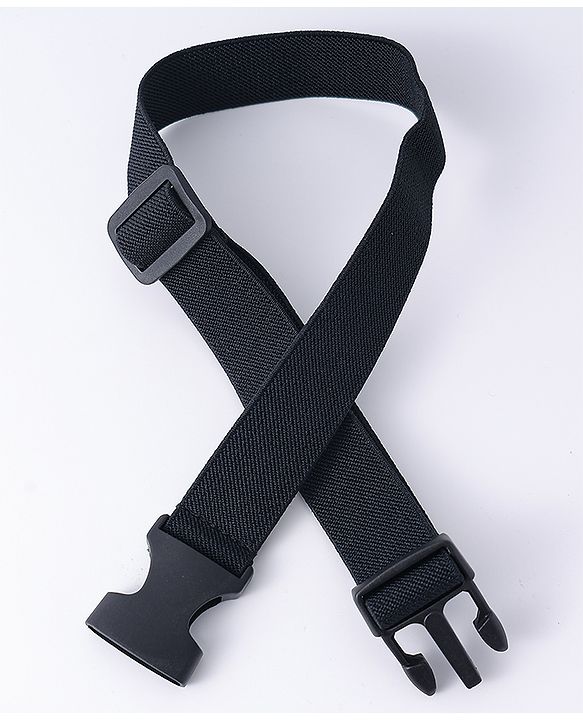 Pine Kids Solid Color Belt  - Black