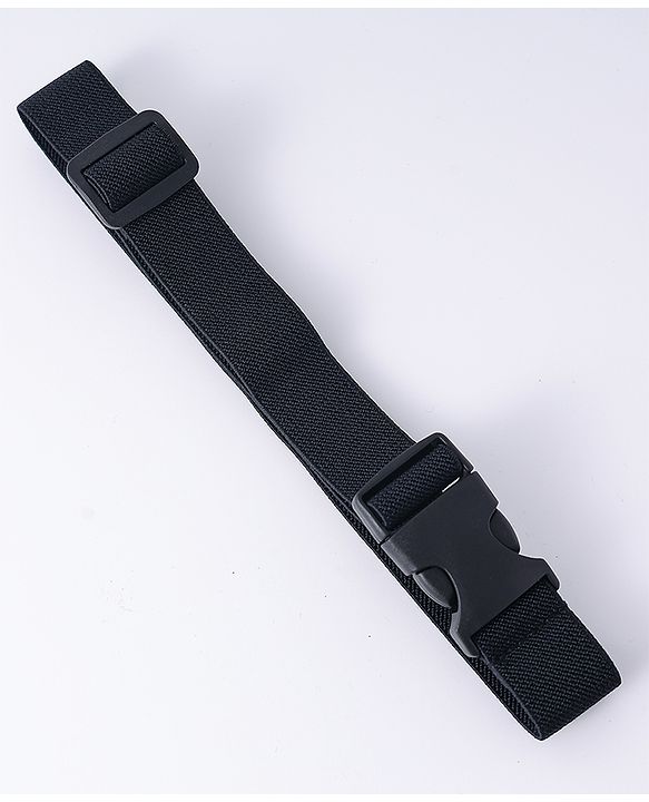 Pine Kids Solid Color Belt  - Black