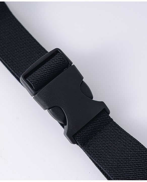 Pine Kids Solid Color Belt  - Black