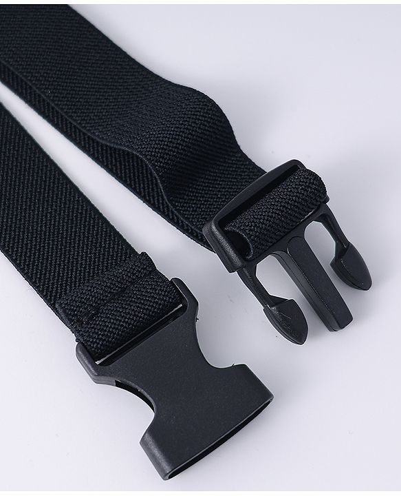 Pine Kids Solid Color Belt  - Black