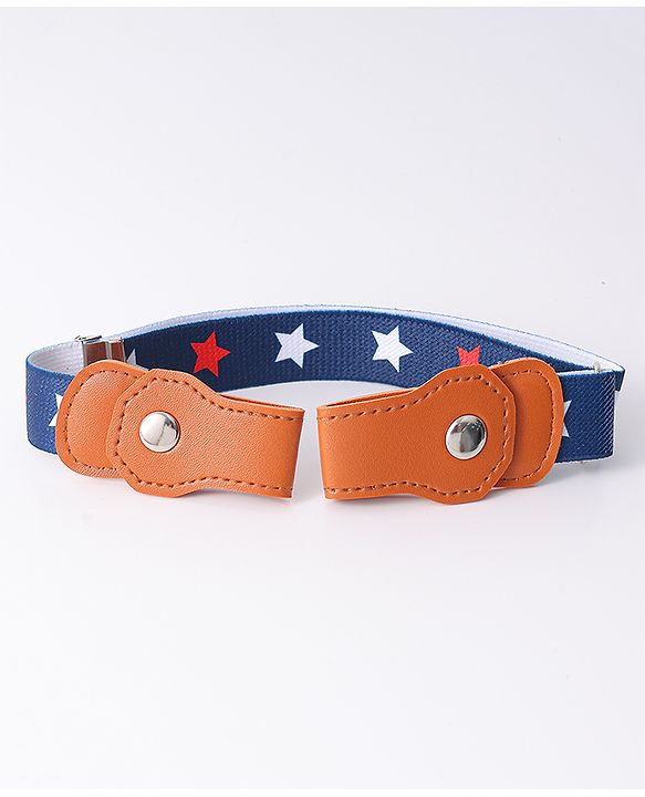 Babyhug Belt With Star Print - Blue