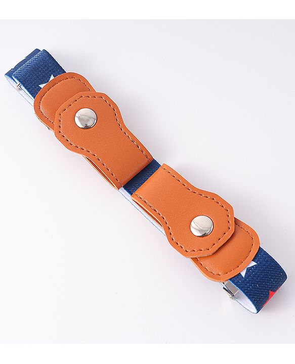 Babyhug Belt With Star Print - Blue