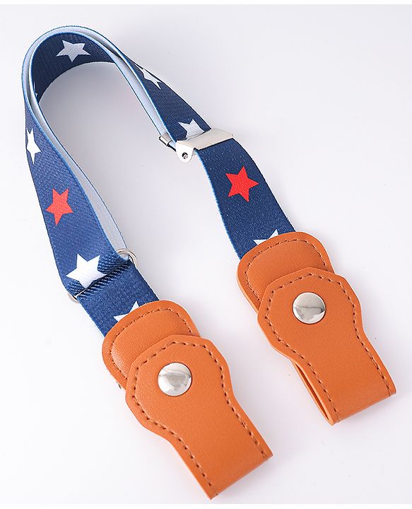 Babyhug Belt With Star Print - Blue