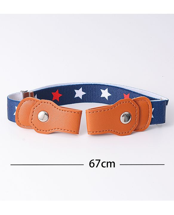 Babyhug Belt With Star Print - Blue