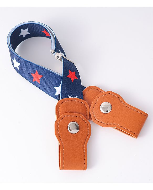 Babyhug Belt With Star Print - Blue