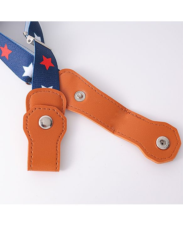 Babyhug Belt With Star Print - Blue