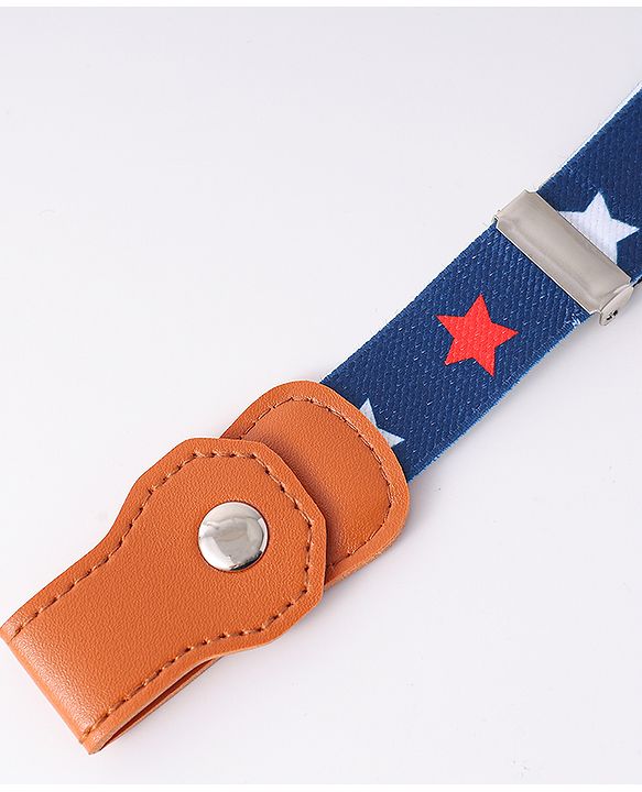 Babyhug Belt With Star Print - Blue
