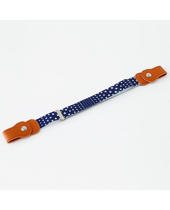 Babyhug Free Size Star Printed Belt - Navy Blue