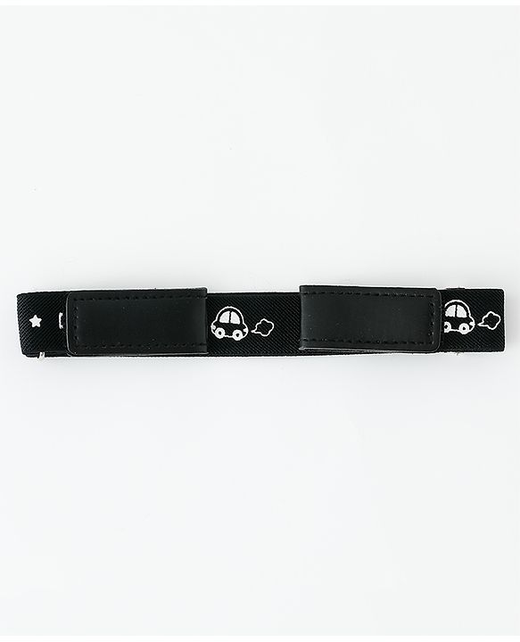 Babyhug Belt With Car Print - Black