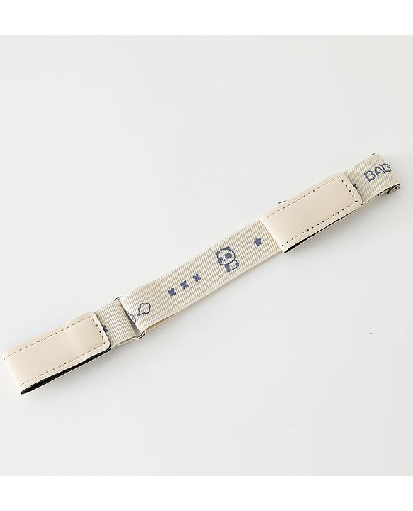 Babyhug Belt With Panda Print - Cream