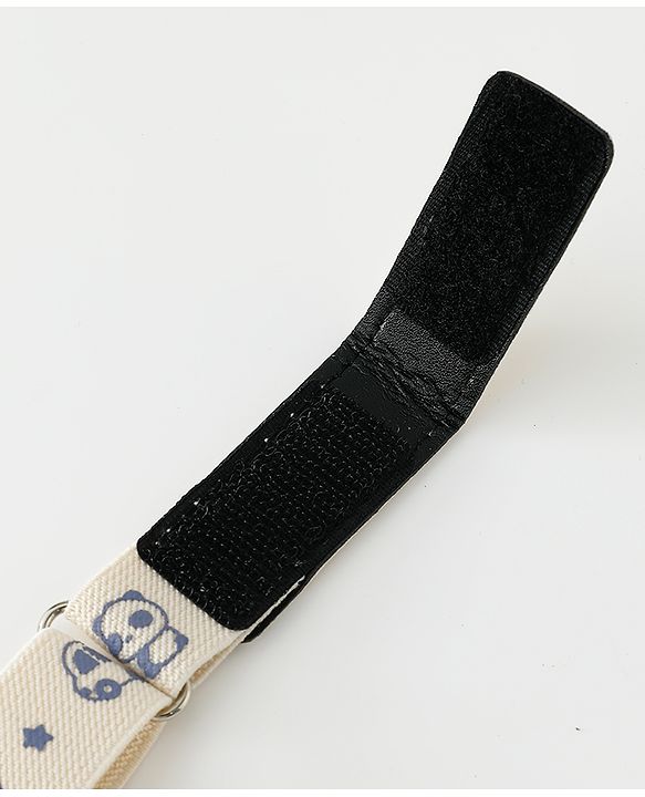 Babyhug Belt With Panda Print - Cream