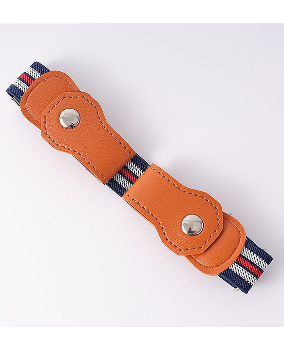 Babyhug Belt with Stripe - Royal Blue