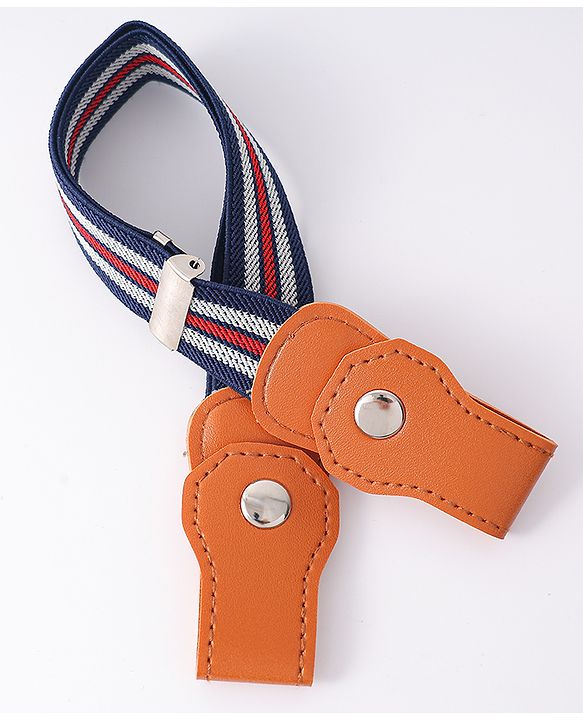 Babyhug Belt with Stripe - Royal Blue