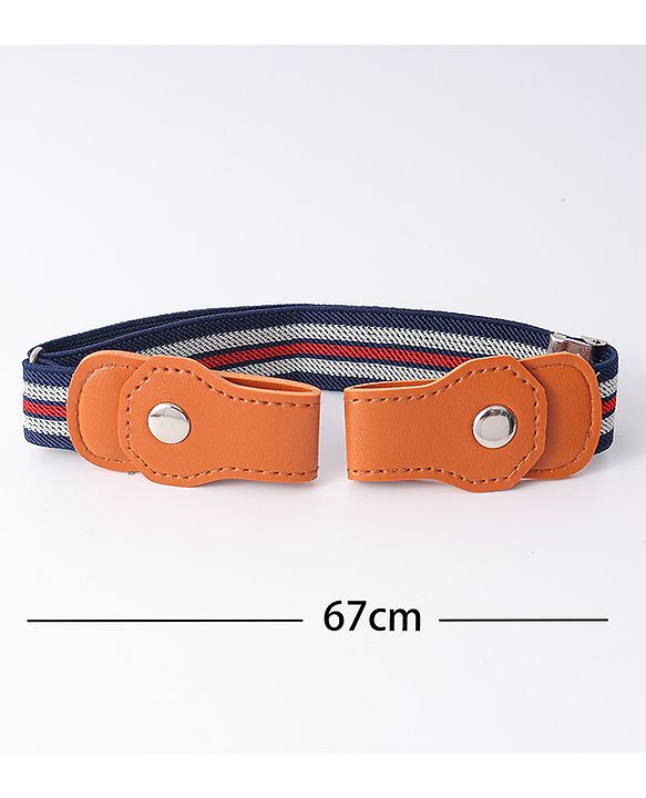 Babyhug Belt with Stripe - Royal Blue