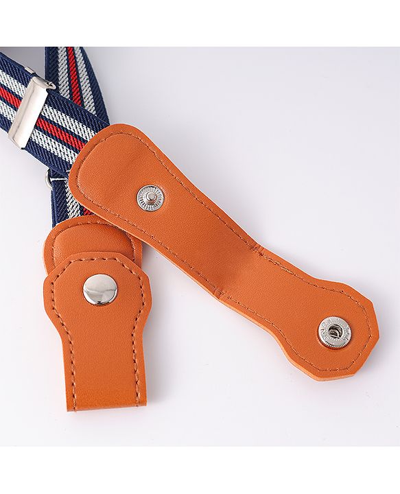 Babyhug Belt with Stripe - Royal Blue