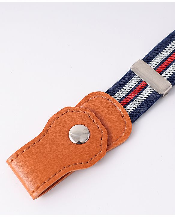 Babyhug Belt with Stripe - Royal Blue