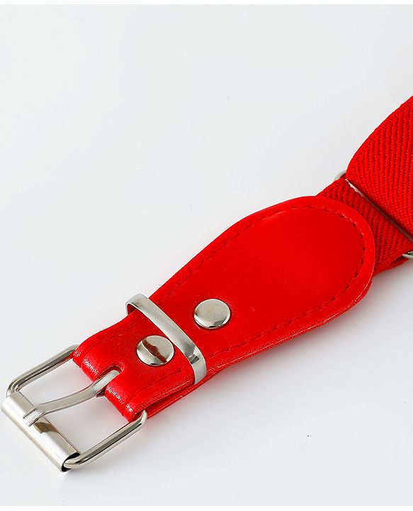 Babyhug Buckle Lock Belt - Red