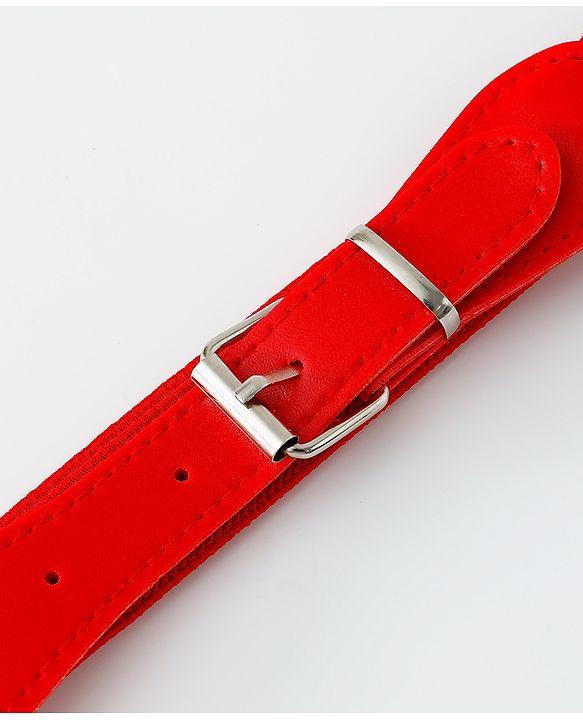 Babyhug Buckle Lock Belt - Red