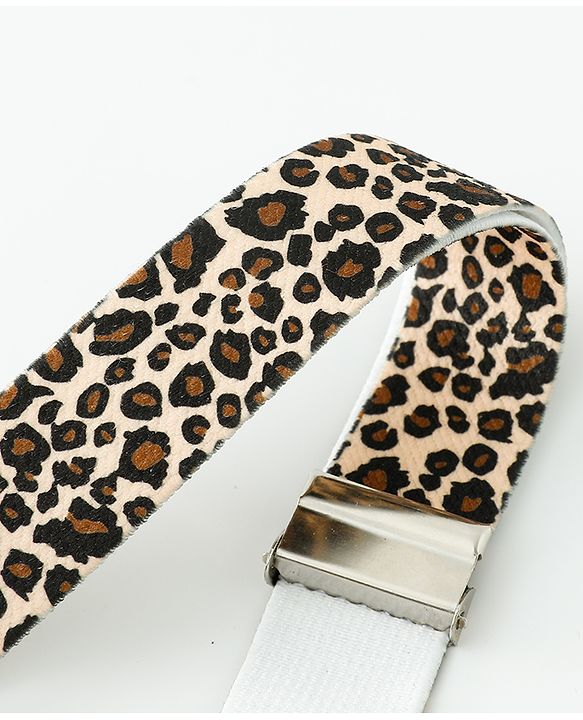 Babyhug Belt with Cheetah Print - Black