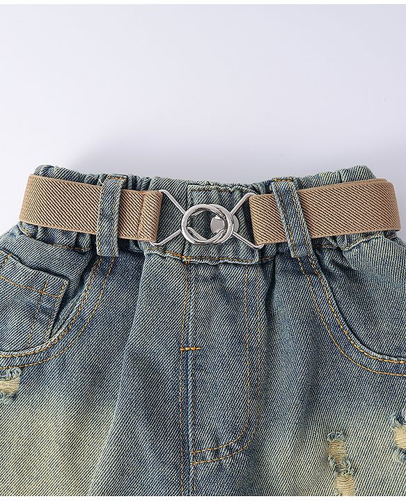 Babyhug Solid Color Belts - Khaki