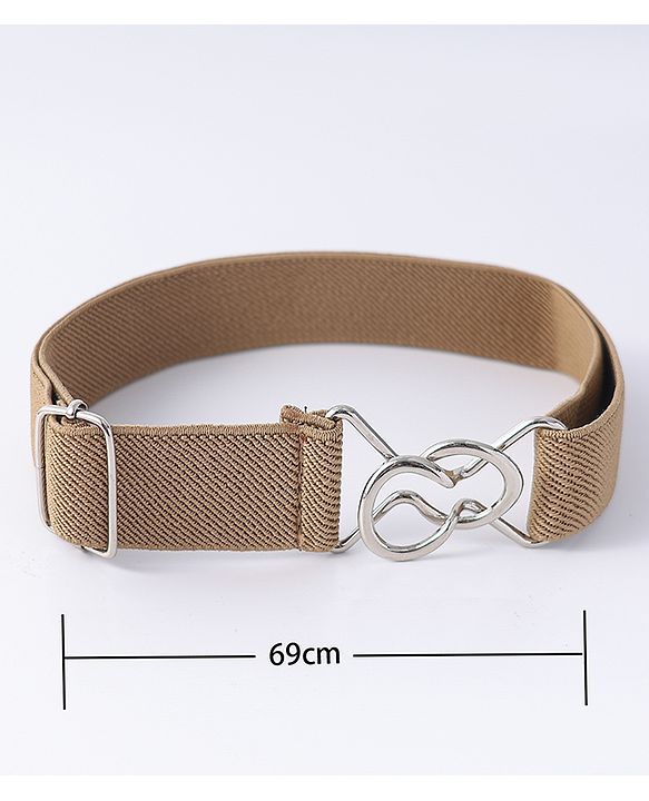 Babyhug Solid Color Belts - Khaki