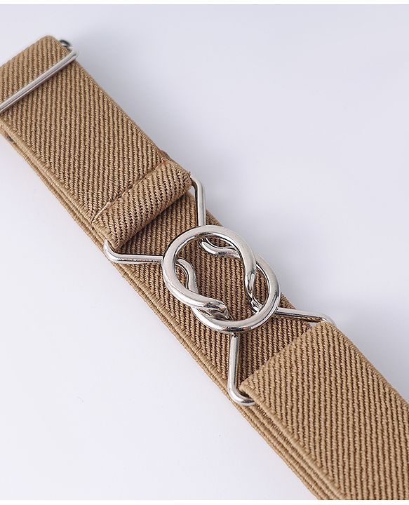 Babyhug Solid Color Belts - Khaki