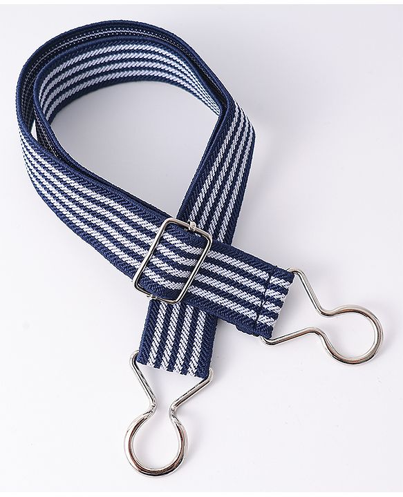 Babyhug Belt With Stripes - Navy Blue