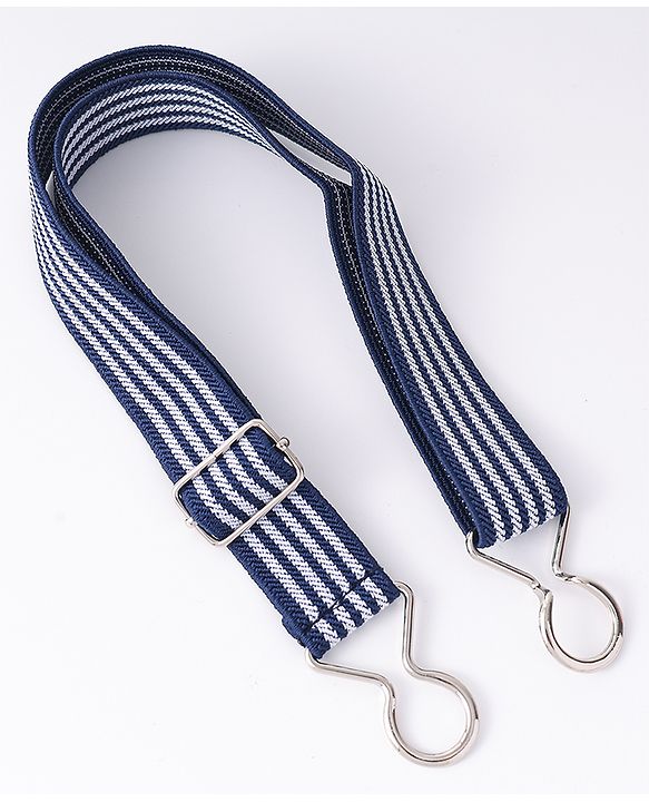 Babyhug Belt With Stripes - Navy Blue